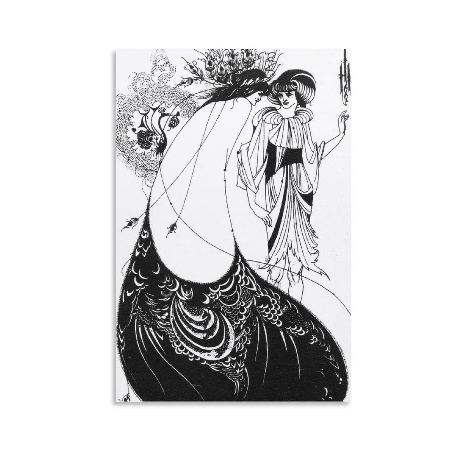 Amazon.co.jp: Aubrey Beardsleyオーブリー・ビアズリー《サロメ